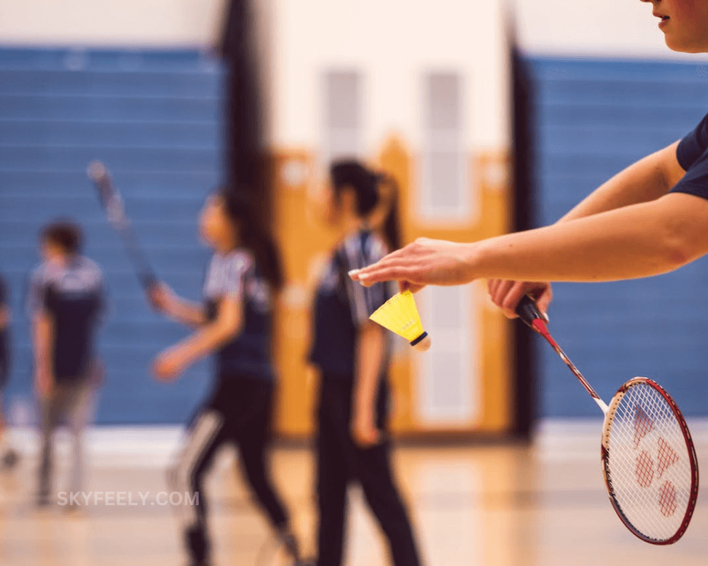 Badminton is an excellent indoor game