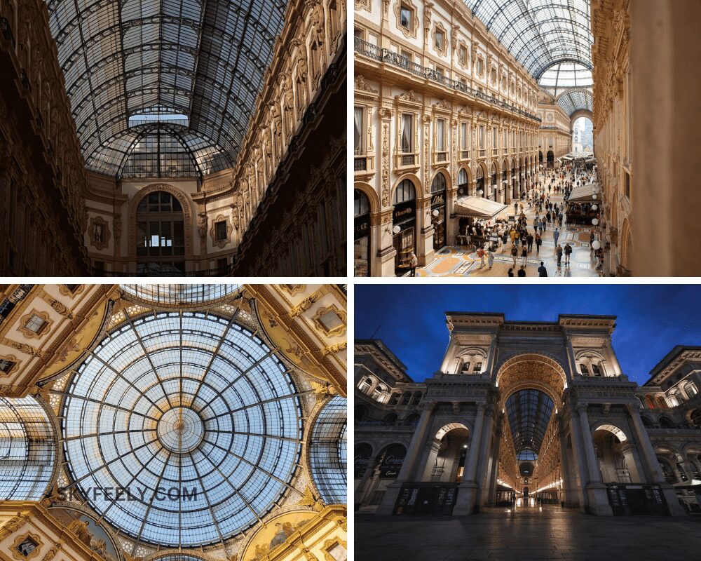 Galleria Vittorio Emanuele II of Italy