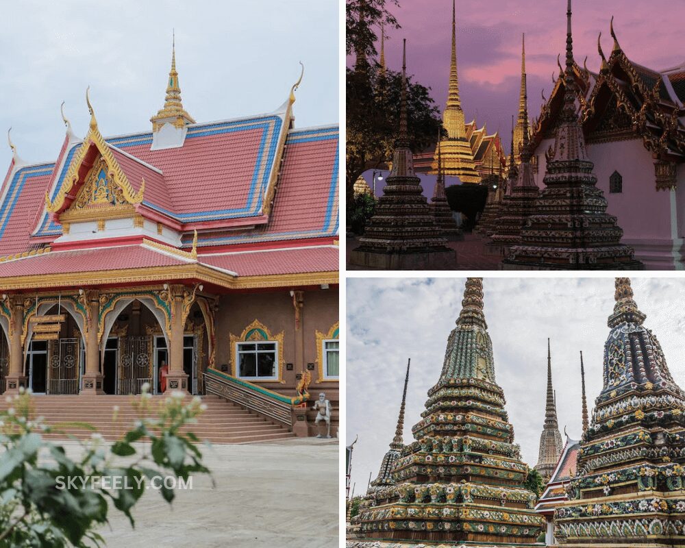 Wat Phra Chetuphon (wat pho) of Thailand 