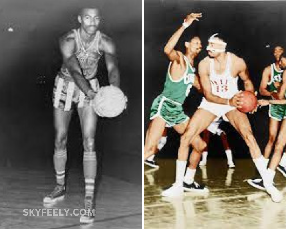 Wilt Chamberlain Basketball Player