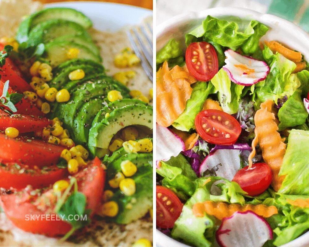 Vegan Caprese Salad is the easy vegan recipe