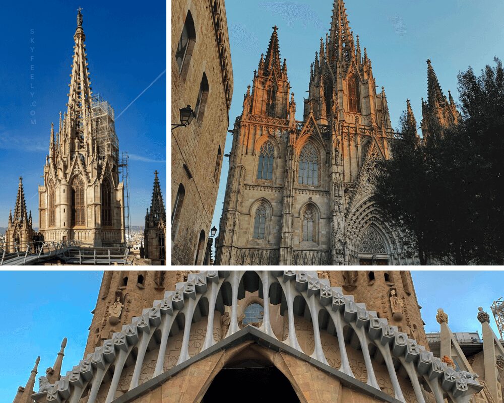 Cathedral of Barcelona tourist place of spain