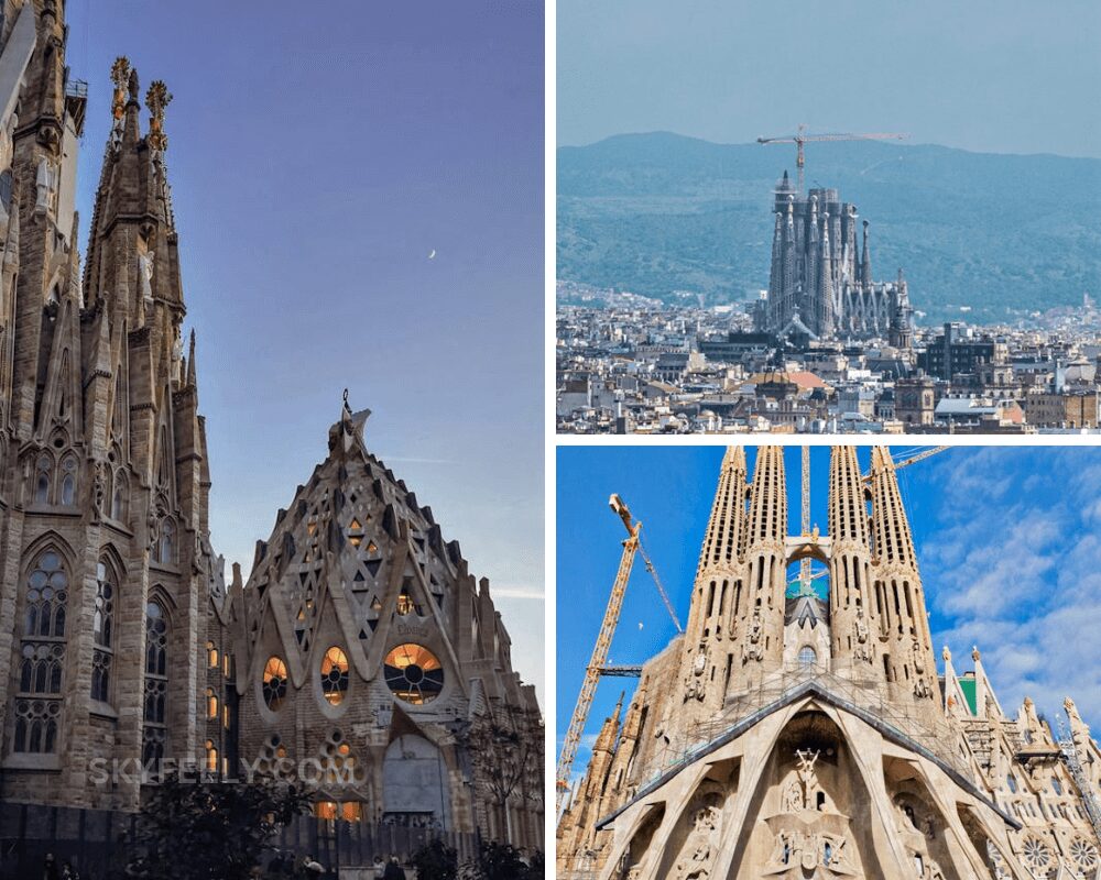 La Sagrada Familia tourist place of spain